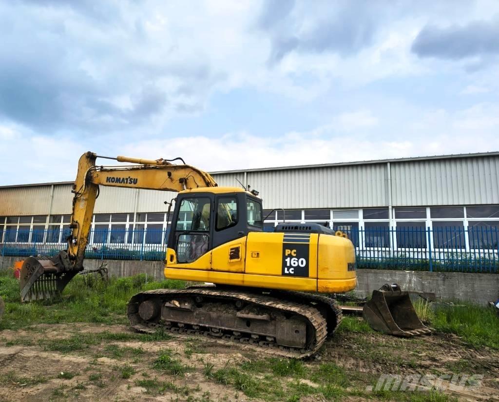 Komatsu PC 160 LC-7K Paletli ekskavatörler