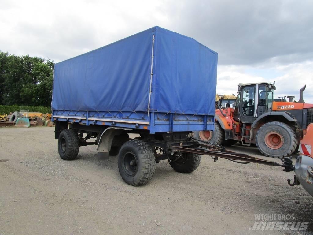 Werdau HW 80 , HL 5002 Flatbed römorklar