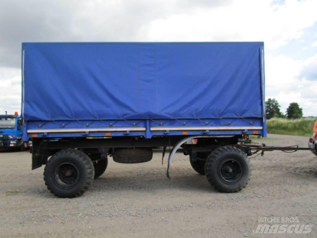 Werdau HW 80 , HL 5002 Flatbed römorklar