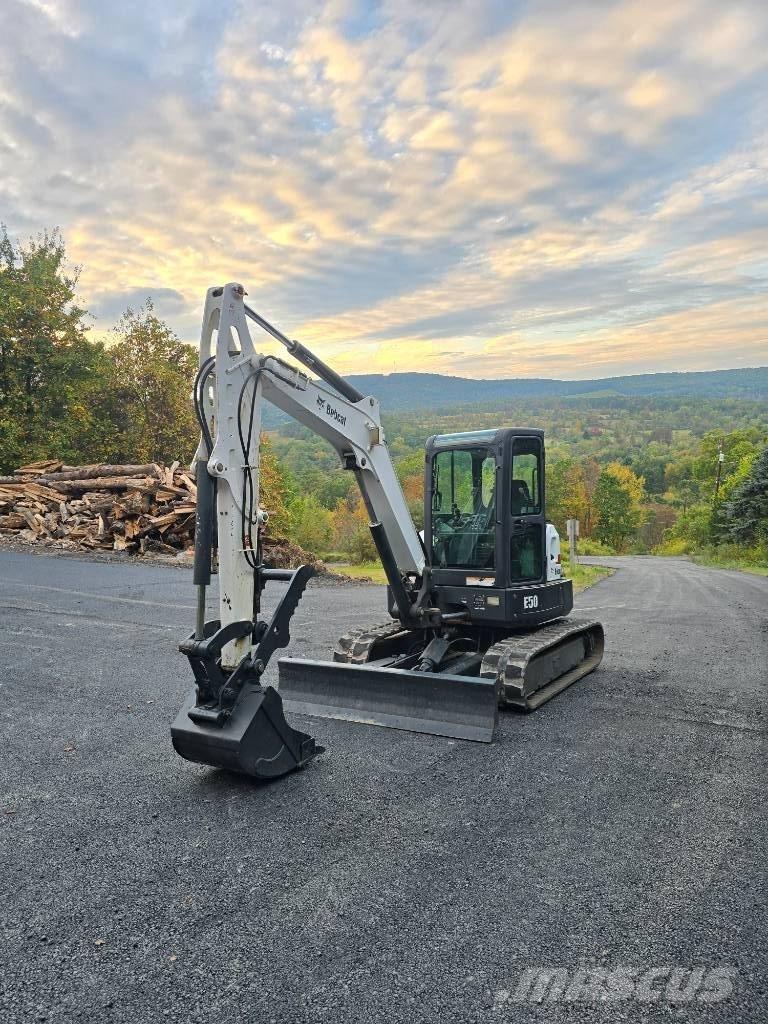 Bobcat E50 Mini ekskavatörler, 7 tona dek