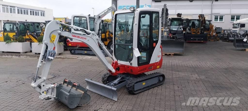 Takeuchi TB 216 A Mini ekskavatörler, 7 tona dek