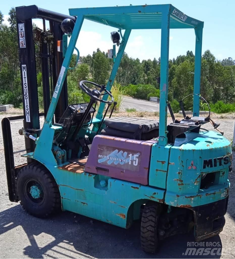Mitsubishi FG15 LPG'li forkliftler