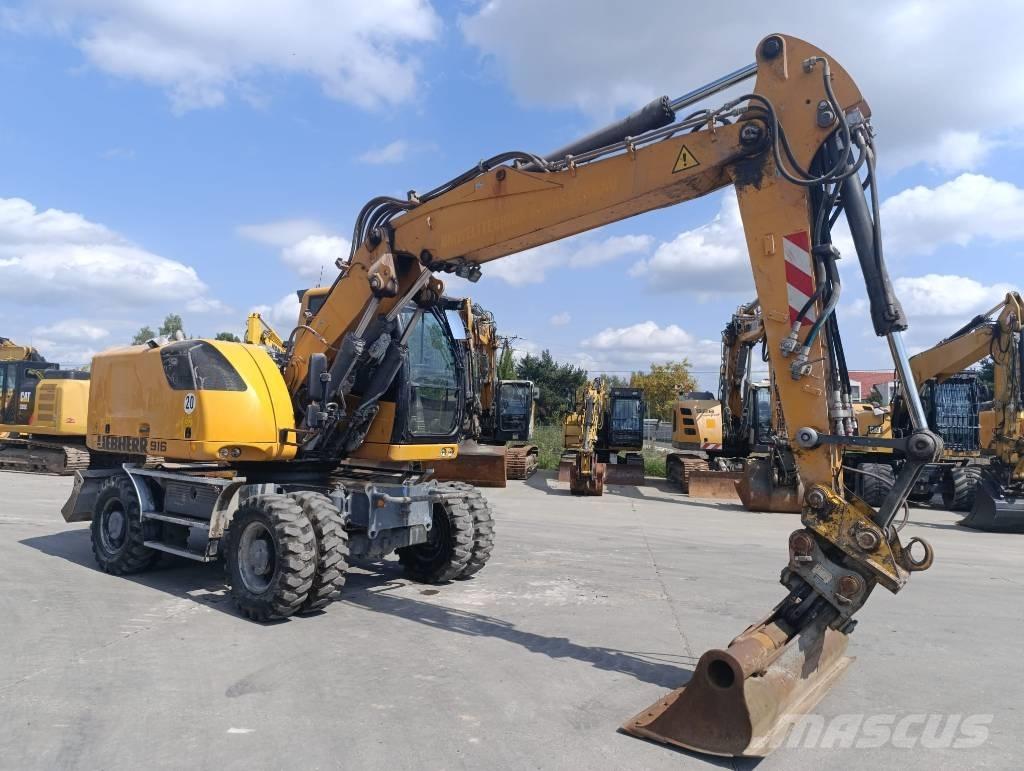 Liebherr A 916 Lastik tekerli ekskavatörler