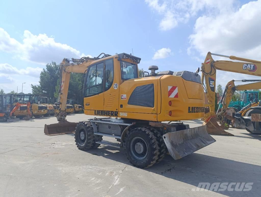 Liebherr A 916 Lastik tekerli ekskavatörler