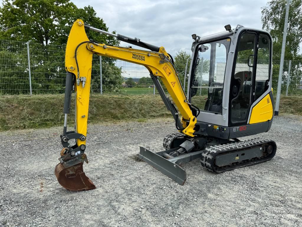 Wacker Neuson ET20 Paletli ekskavatörler