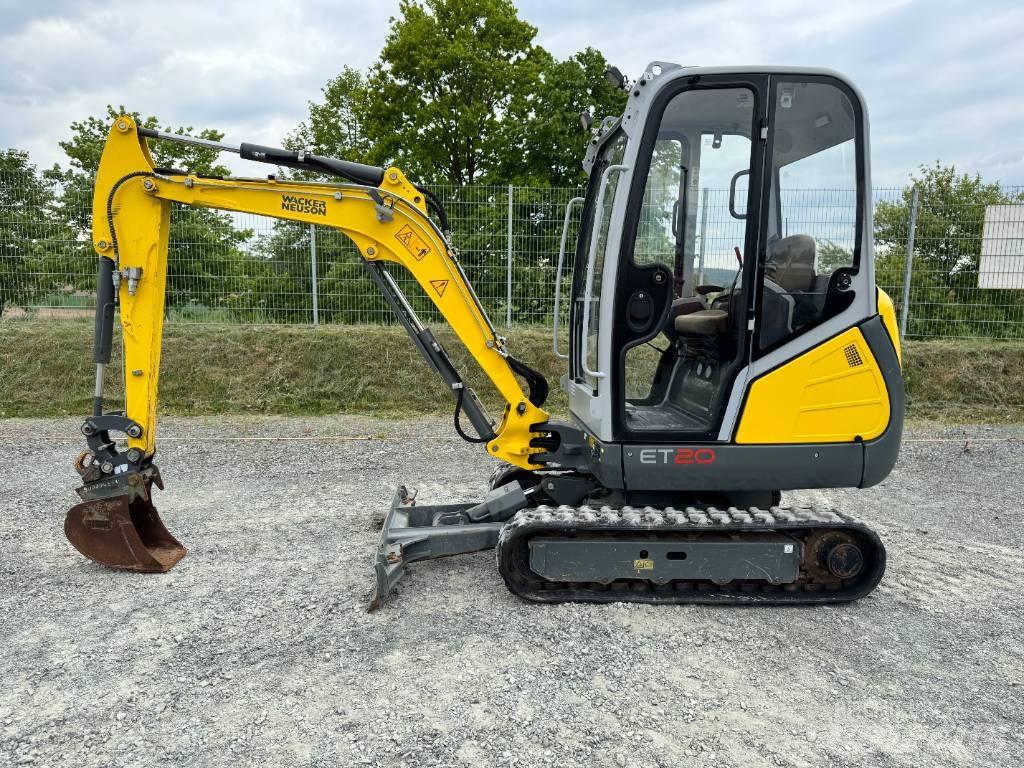 Wacker Neuson ET20 Paletli ekskavatörler