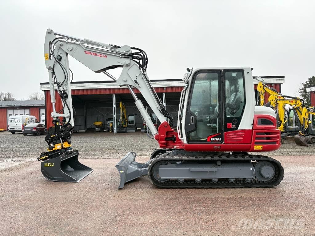 Takeuchi TB290 Midi ekskavatörler 7 - 12 t