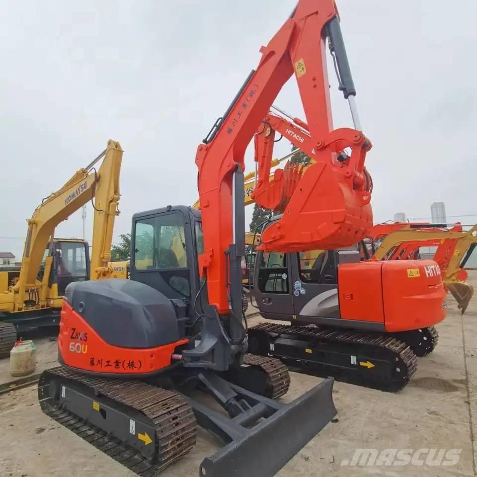 Hitachi ZX60U Mini ekskavatörler, 7 tona dek