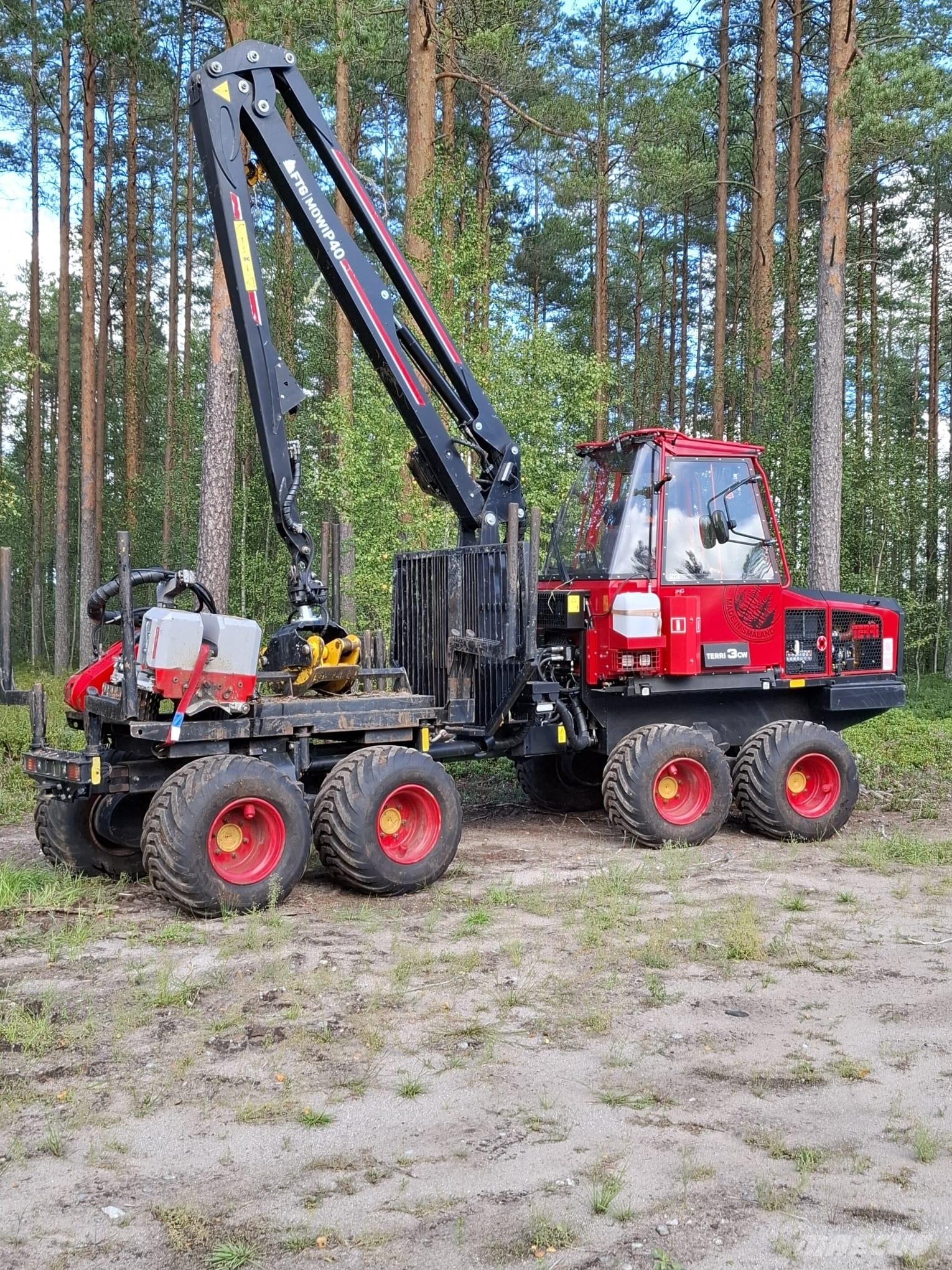 Terri 3cv combi Agaç kesme siyirma makinalari