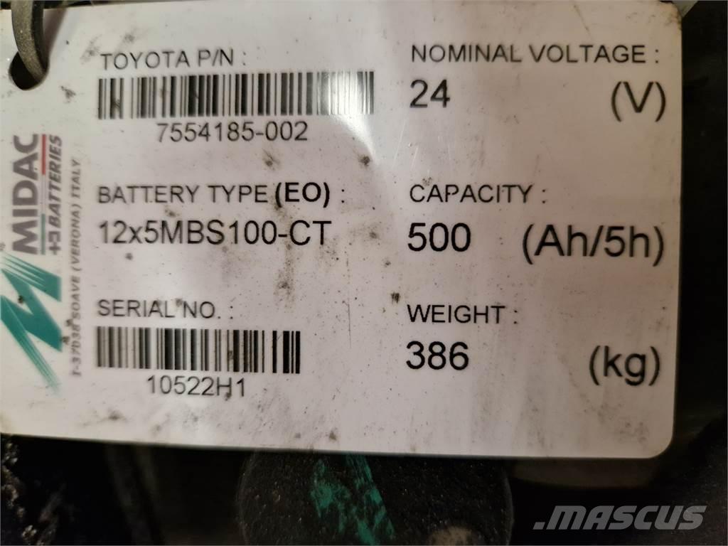 Toyota SPE200D Akülü depo ekipmanları