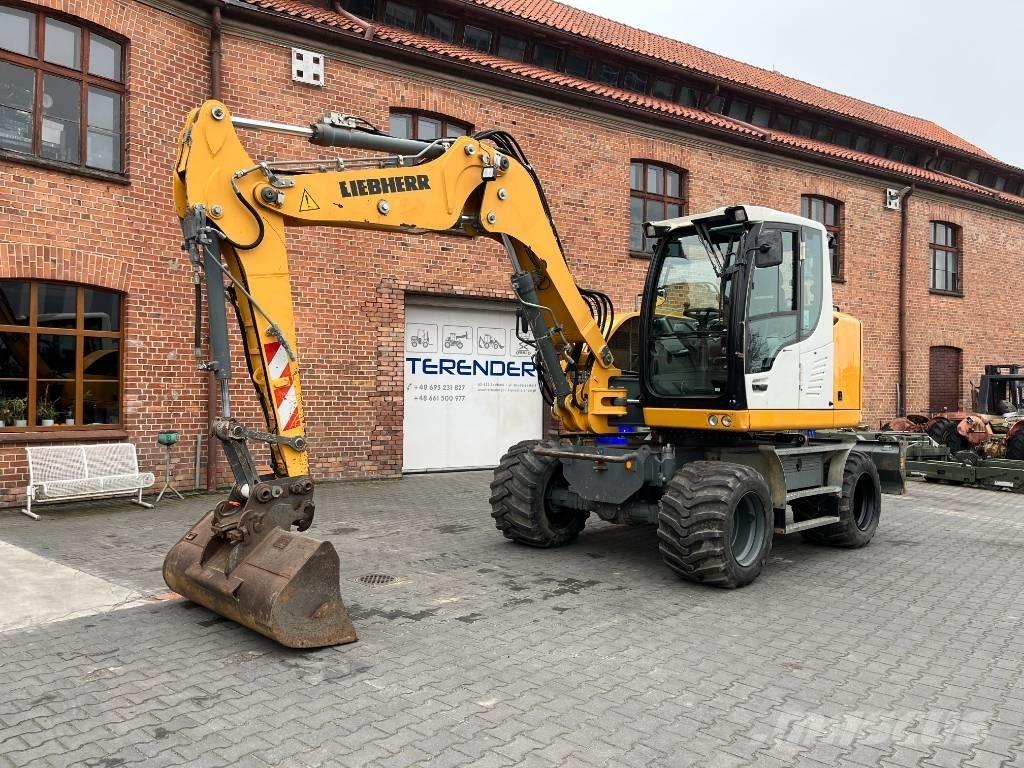Liebherr A 910 Comp Lastik tekerli ekskavatörler