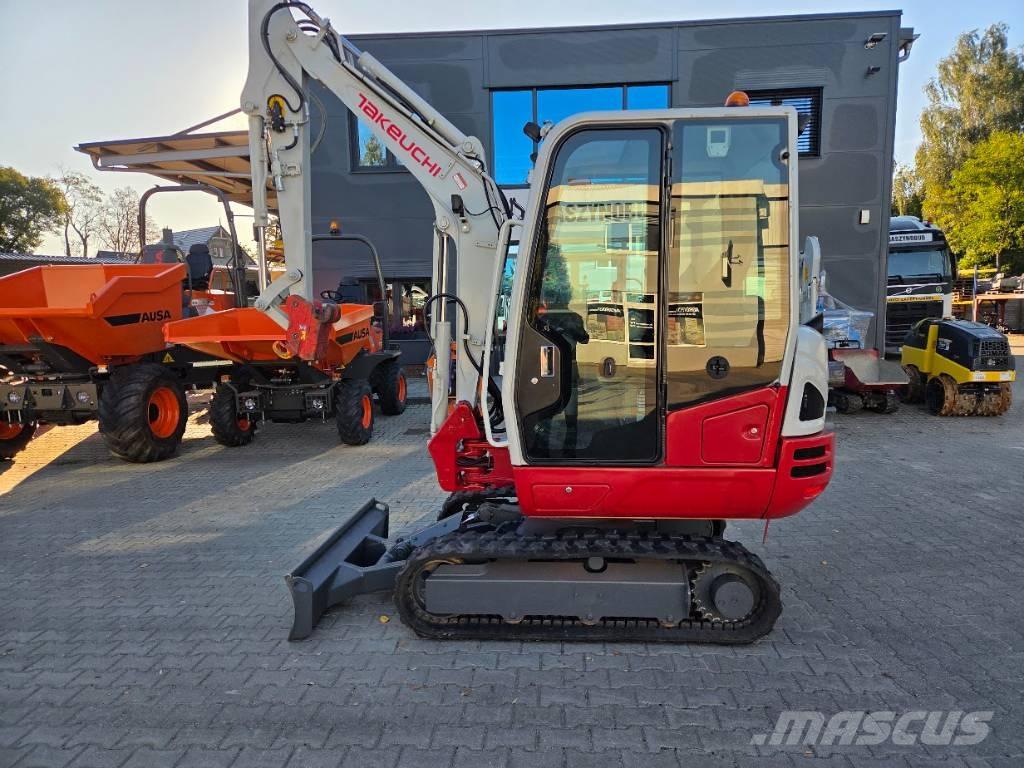 Takeuchi TB230 + HS03 Mini ekskavatörler, 7 tona dek