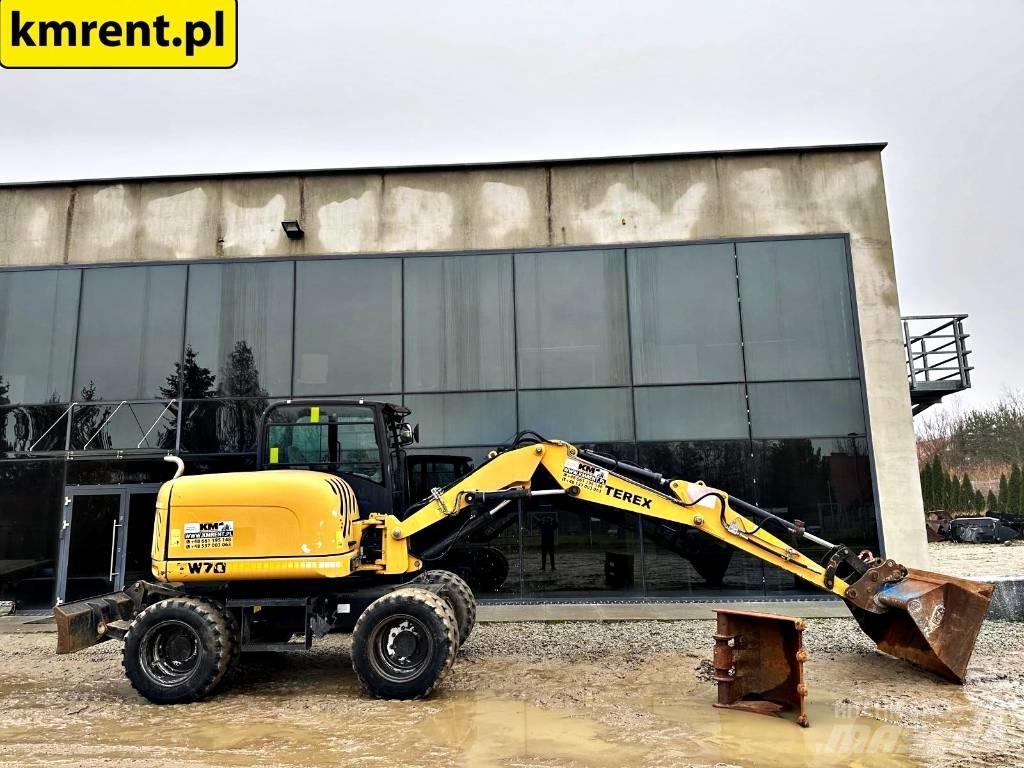 Terex TW 70 Lastik tekerli ekskavatörler