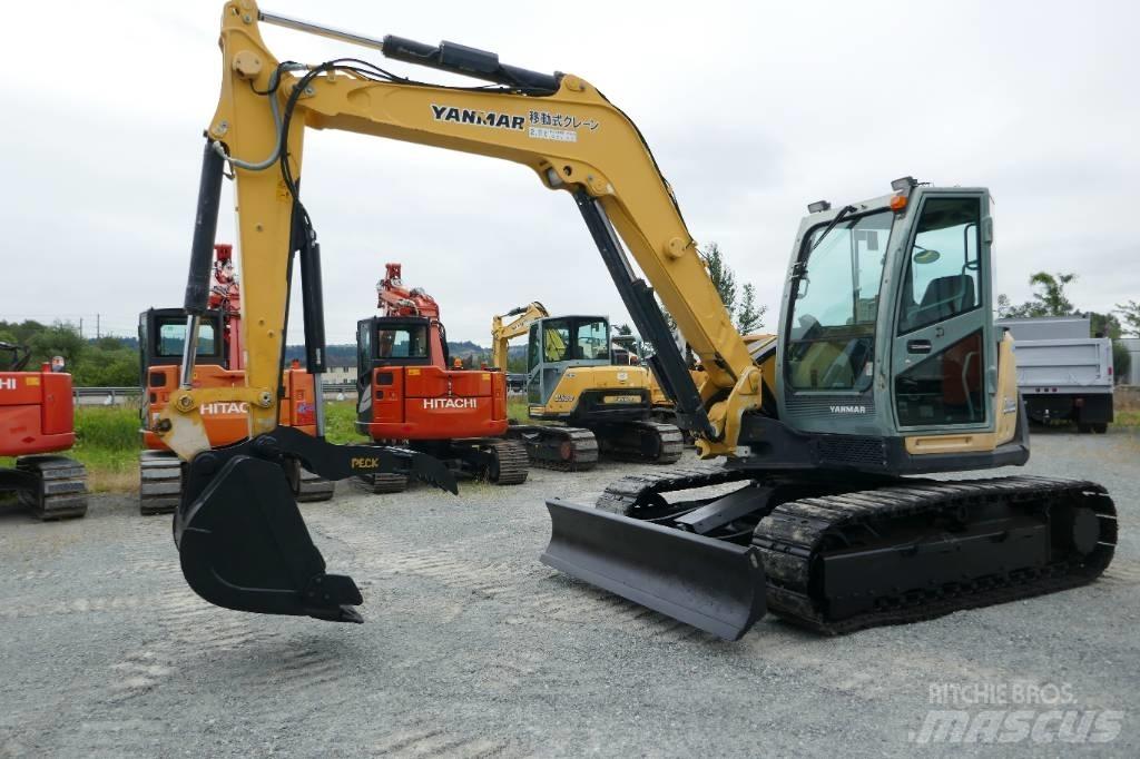 Yanmar SV 100-1 Paletli ekskavatörler