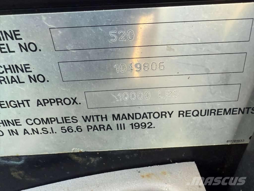 JCB 520 Teleskopik yükleyiciler