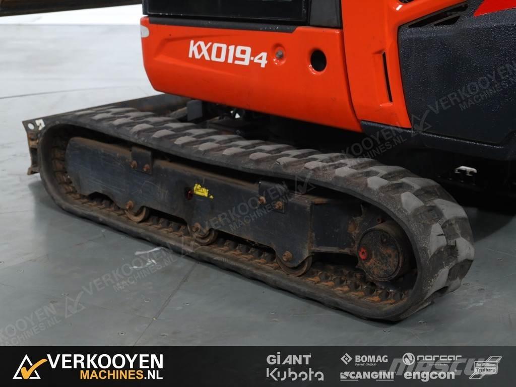 Kubota KX019-4 Mini ekskavatörler, 7 tona dek