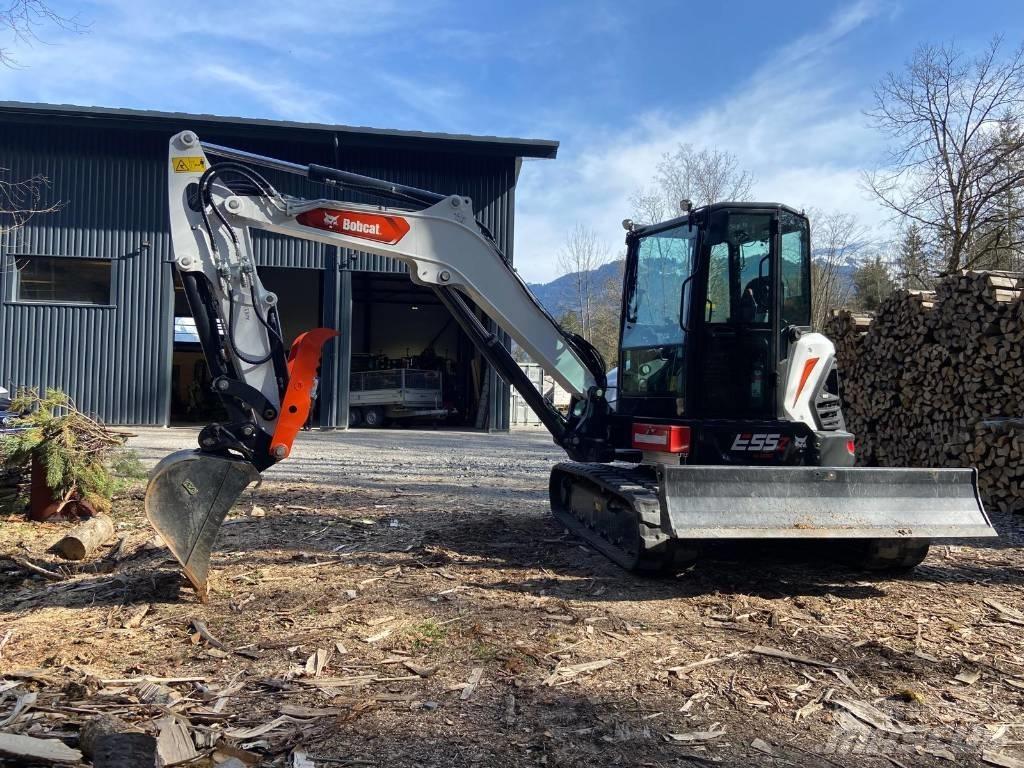 Bobcat E 55 Z Mini ekskavatörler, 7 tona dek