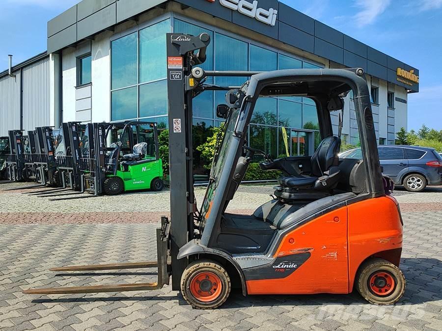 Linde H16T-01 LPG'li forkliftler