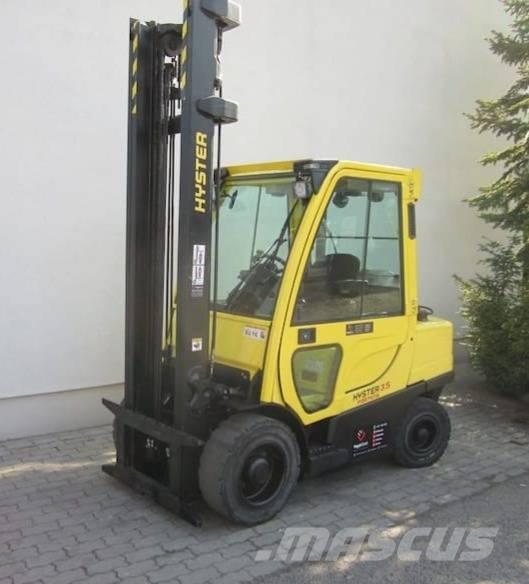 Hyster Hyster 3.5Ft LPG'li forkliftler