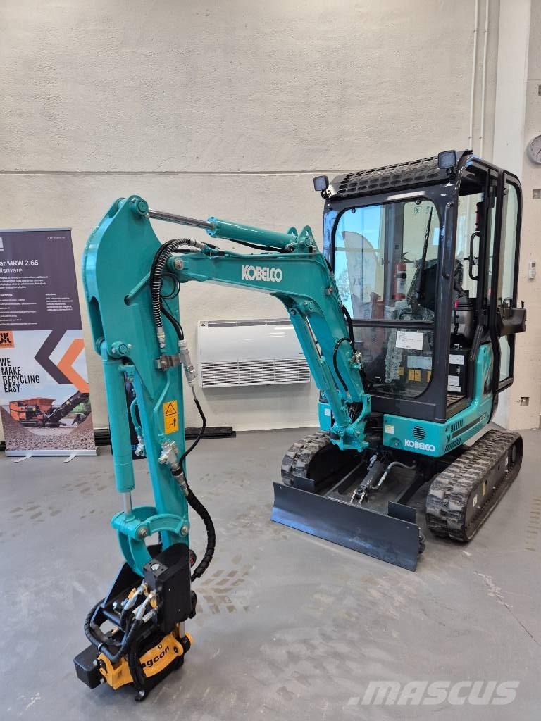 Kobelco SK 17 SR-3E Mini ekskavatörler, 7 tona dek