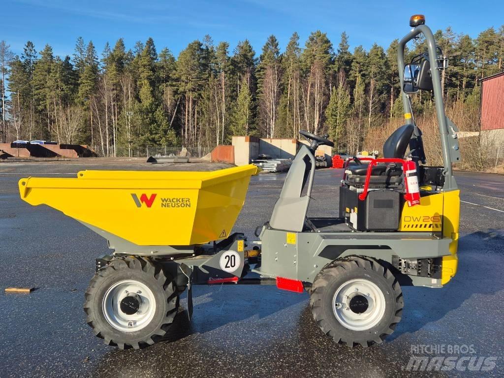 Wacker Neuson DW20 Belden kirma kaya kamyonu