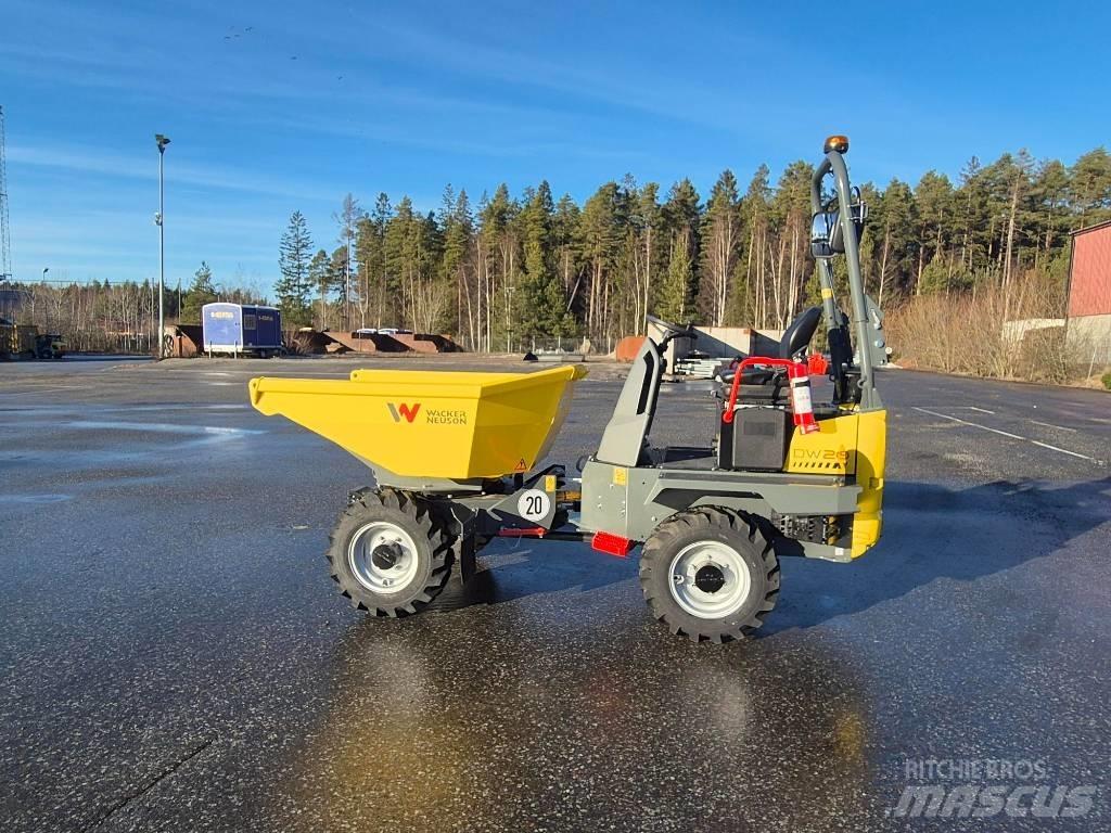 Wacker Neuson DW20 Belden kirma kaya kamyonu
