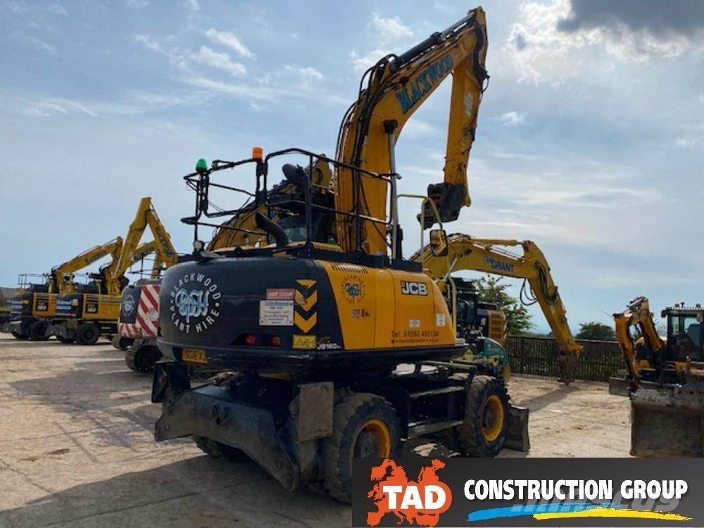 JCB JS 160 W Lastik tekerli ekskavatörler