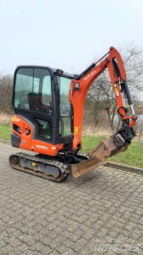 Kubota KX019-4 Mini ekskavatörler, 7 tona dek