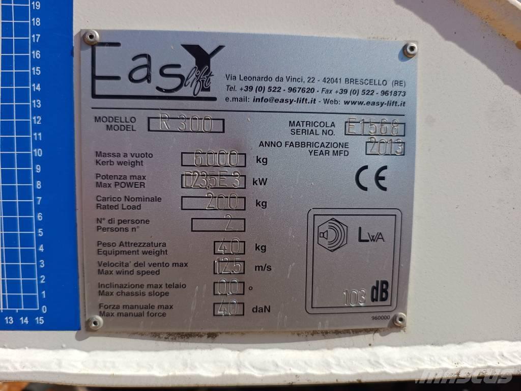 EasyLift R 300 Teleskopik personel platformları