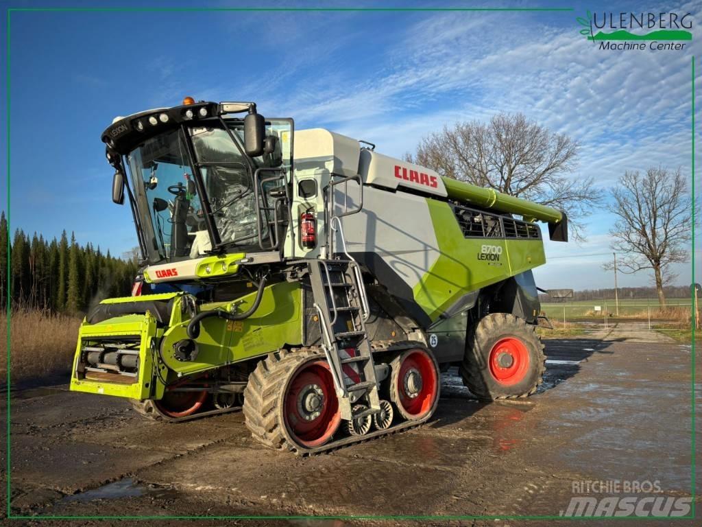 CLAAS Lexion 8700 TT Biçerdöverler