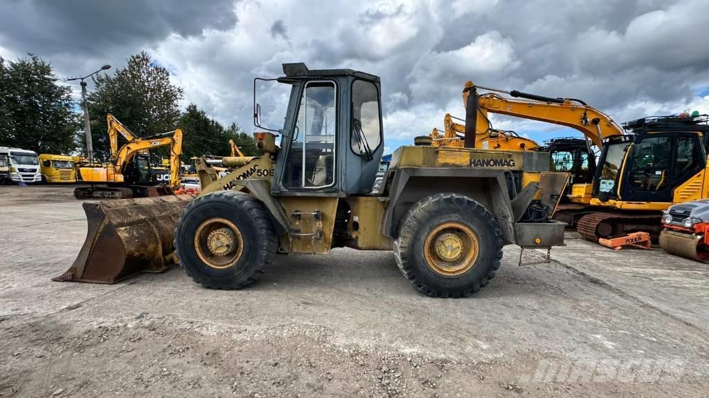 Hanomag 50 E Tekerlekli yükleyiciler
