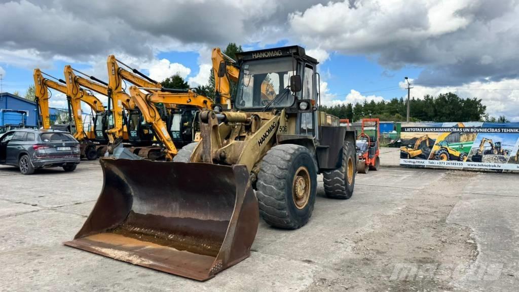 Hanomag 50 E Tekerlekli yükleyiciler