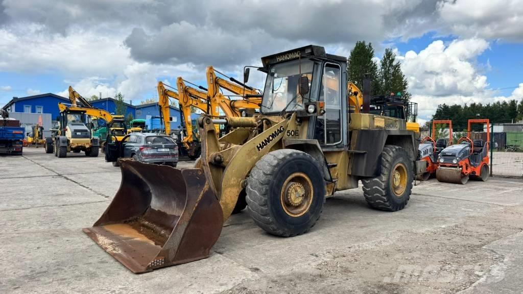 Hanomag 50 E Tekerlekli yükleyiciler