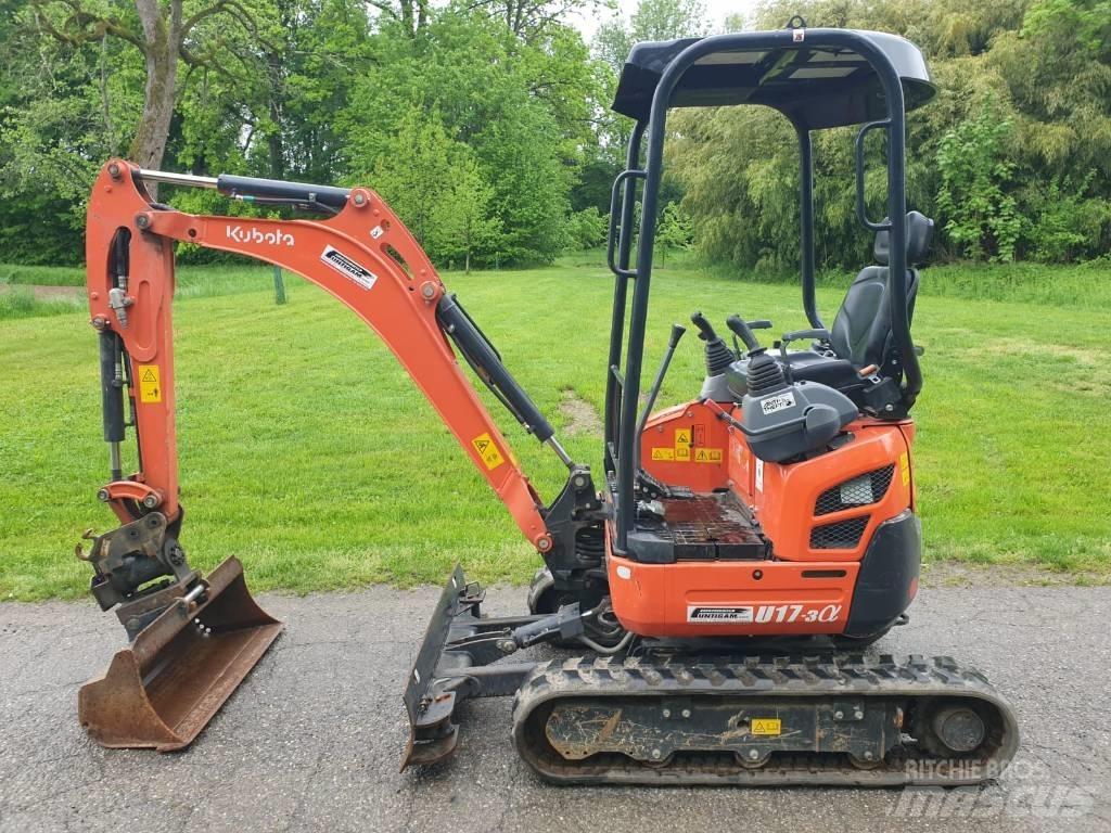 Kubota U 17-3a Mini ekskavatörler, 7 tona dek