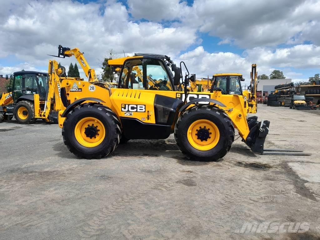JCB 560-80 WM Teleskopik tekerlekli yükleyiciler