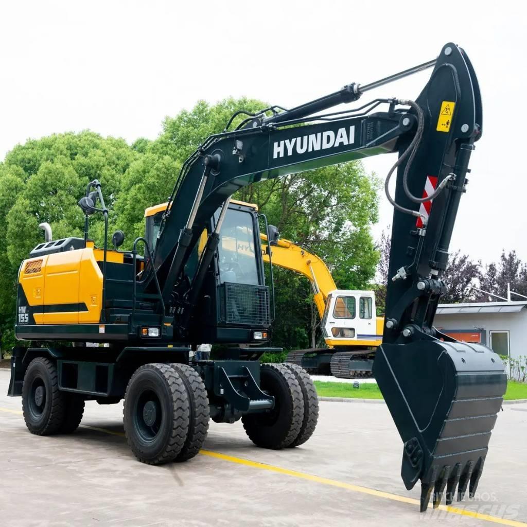 Hyundai HW155 Lastik tekerli ekskavatörler