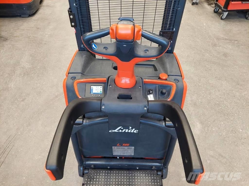 Linde L16AP-1173 Yaya kumandali istif makinasi
