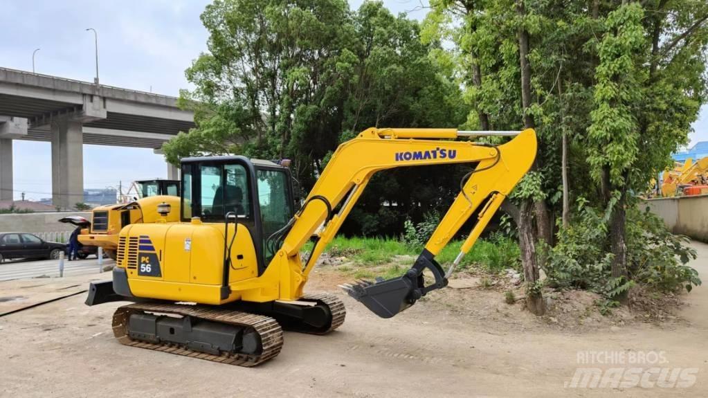 Komatsu pc56 Paletli ekskavatörler