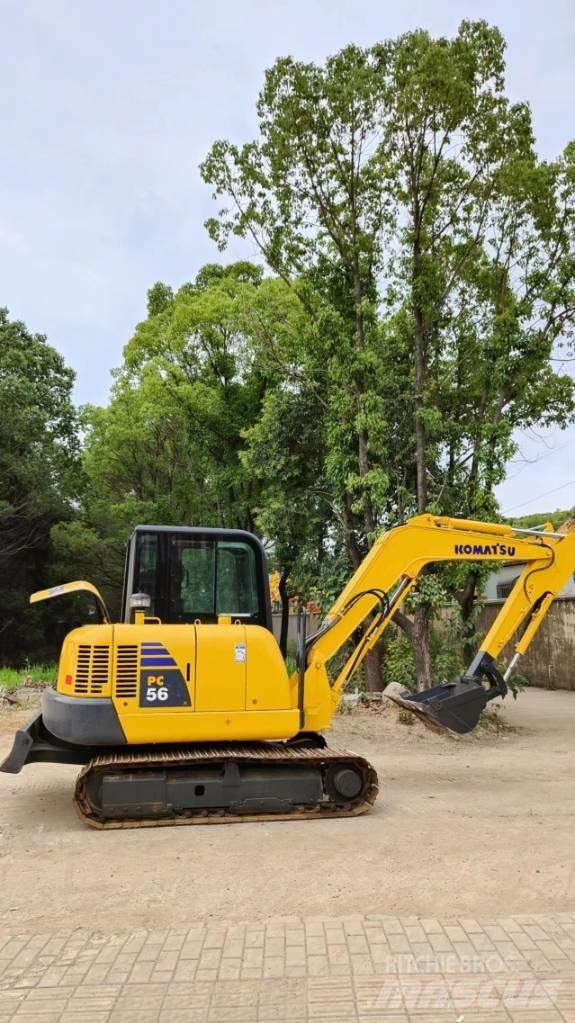 Komatsu pc56 Paletli ekskavatörler