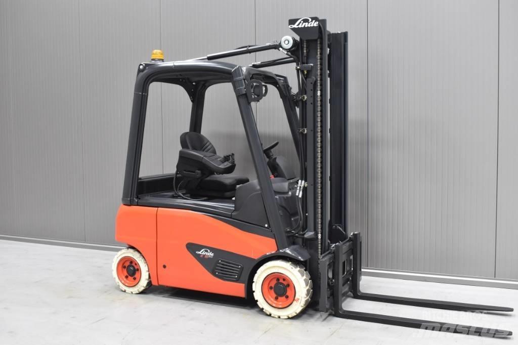 Linde E 16 P-02 Elektrikli forkliftler