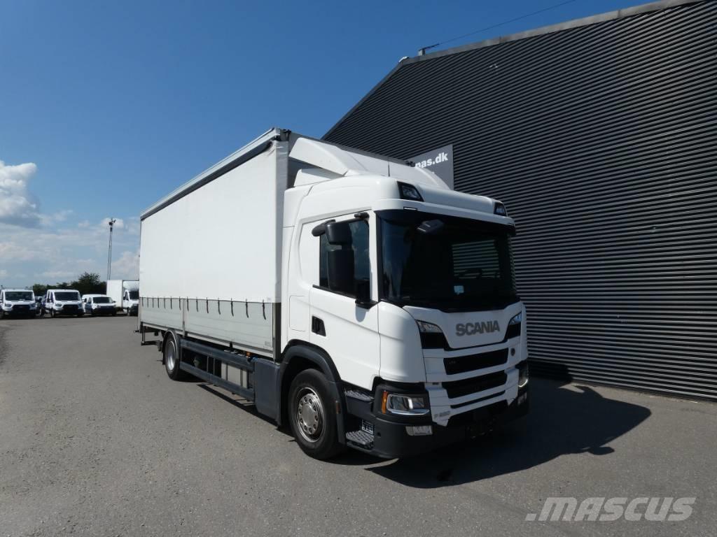 Scania P 280 Kayar tenteli kamyonlar