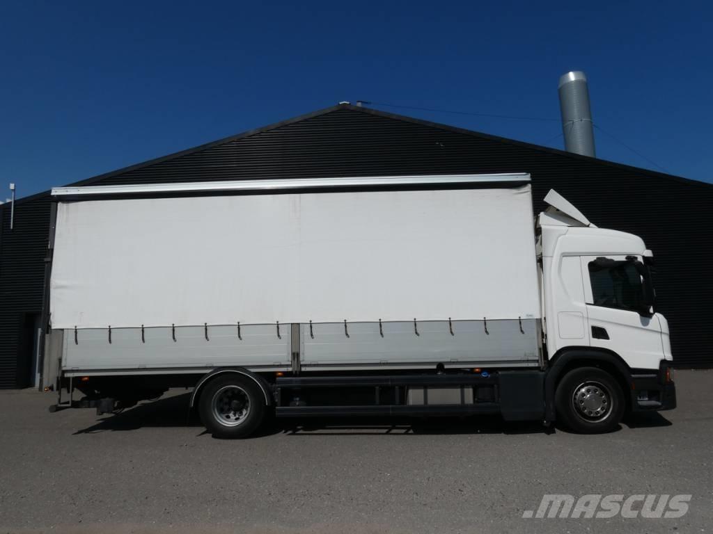 Scania P 280 Kayar tenteli kamyonlar