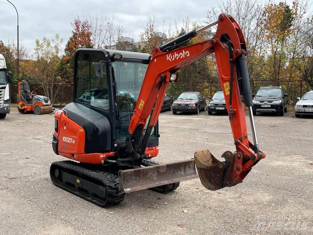 Kubota KX 027-4 Mini ekskavatörler, 7 tona dek
