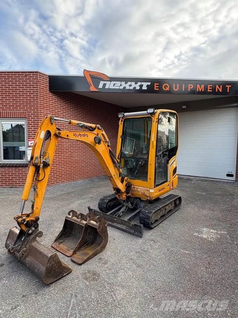 Kubota KX 019-4 Mini ekskavatörler, 7 tona dek