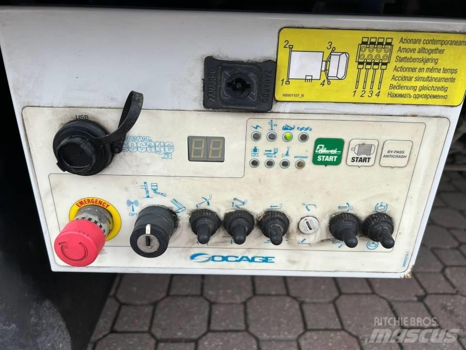 Socage 20D Araç üstü platformlar