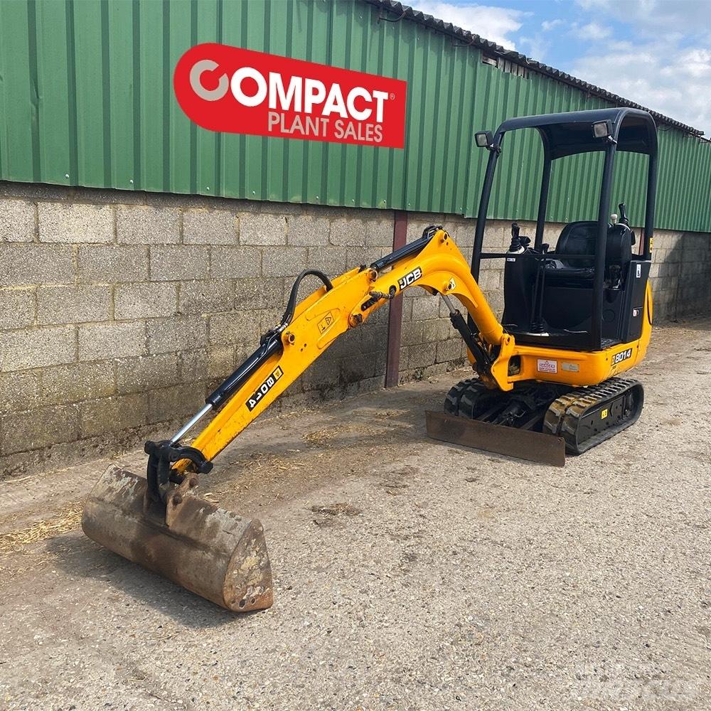 JCB 8014 Mini ekskavatörler, 7 tona dek