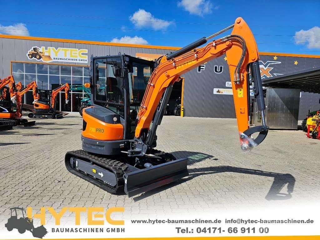 Hytec F30 Pro Mini ekskavatörler, 7 tona dek