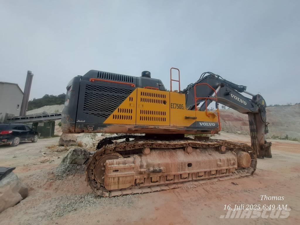 Volvo EC750EL Paletli ekskavatörler