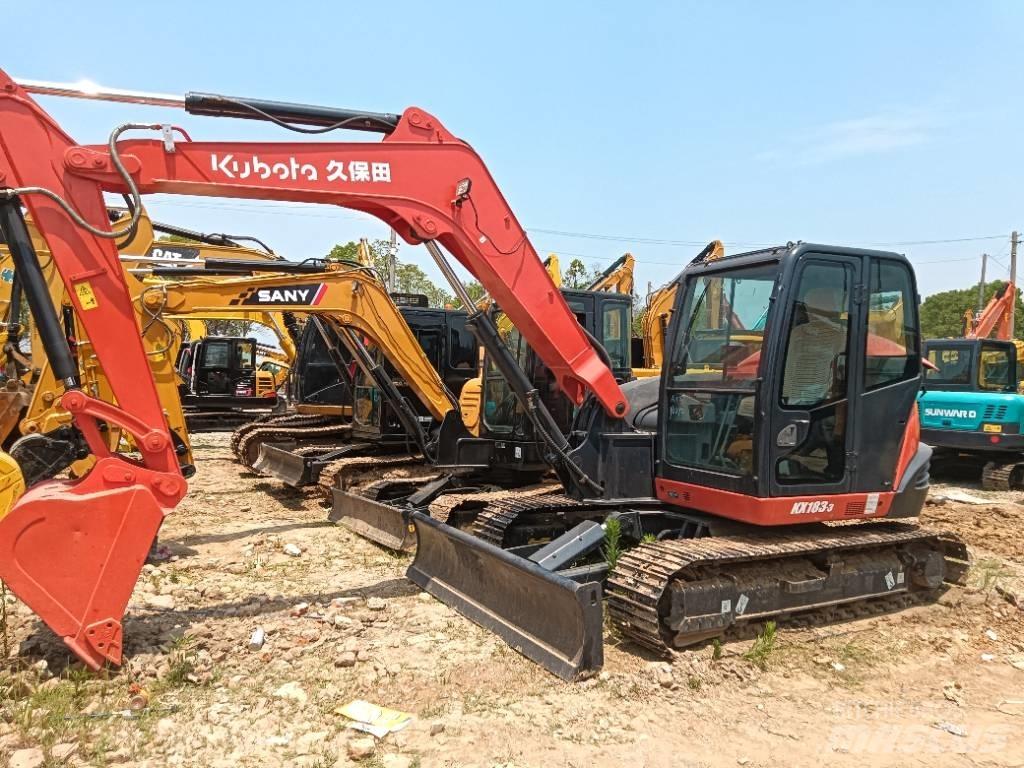 Kubota KX 183-3 Mini ekskavatörler, 7 tona dek