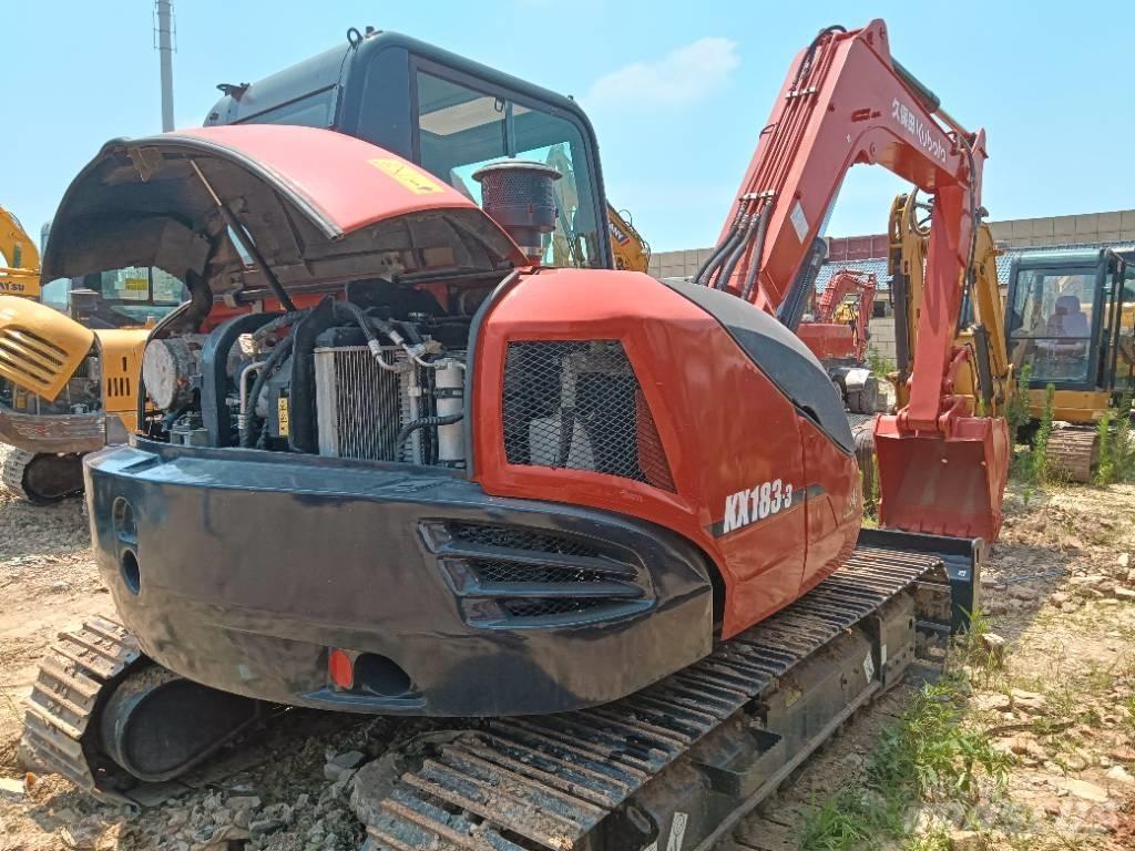 Kubota KX 183-3 Mini ekskavatörler, 7 tona dek